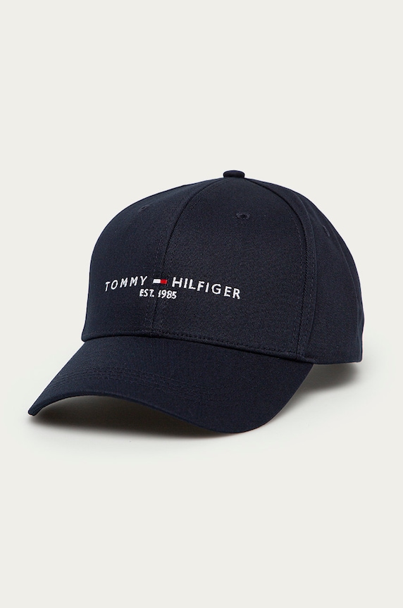 Tommy Hilfiger - Sapka nyomtatásos sötétkék AM0AM07352.4891