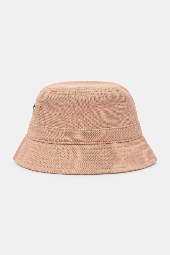 Lacoste kapelusz bawełniany bawełna pomarańczowy RK2056