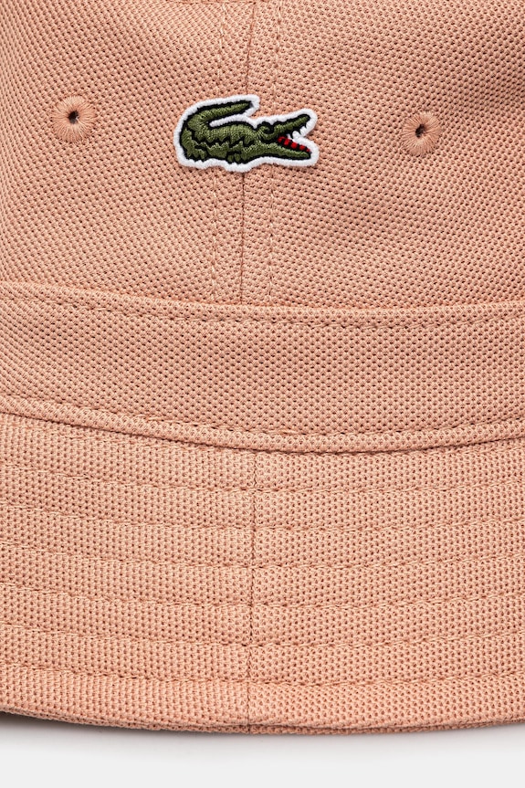 Lacoste kapelusz bawełniany RK2056 pomarańczowy SS25