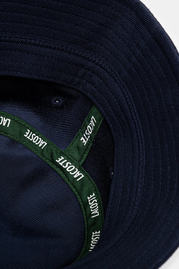 Lacoste cotton hat navy RK2056