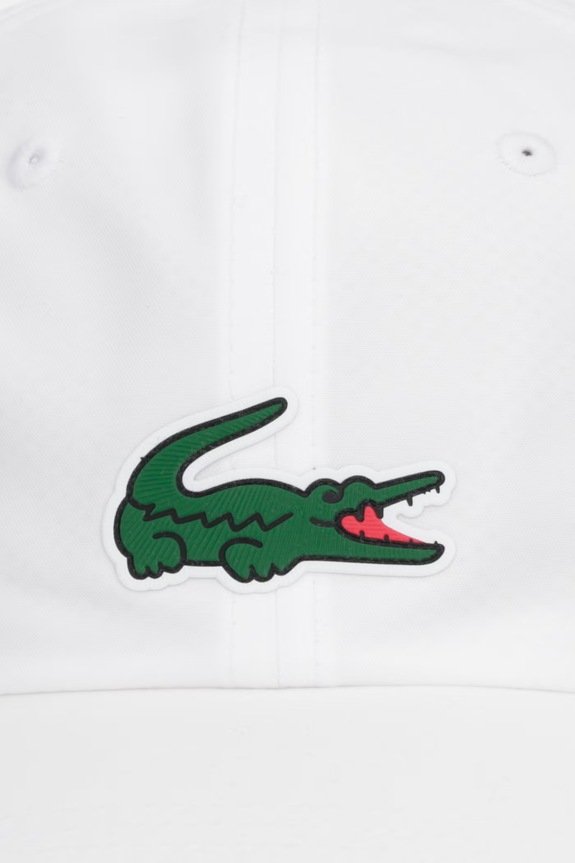 Kšiltovka Lacoste RK2450 bílá SS26