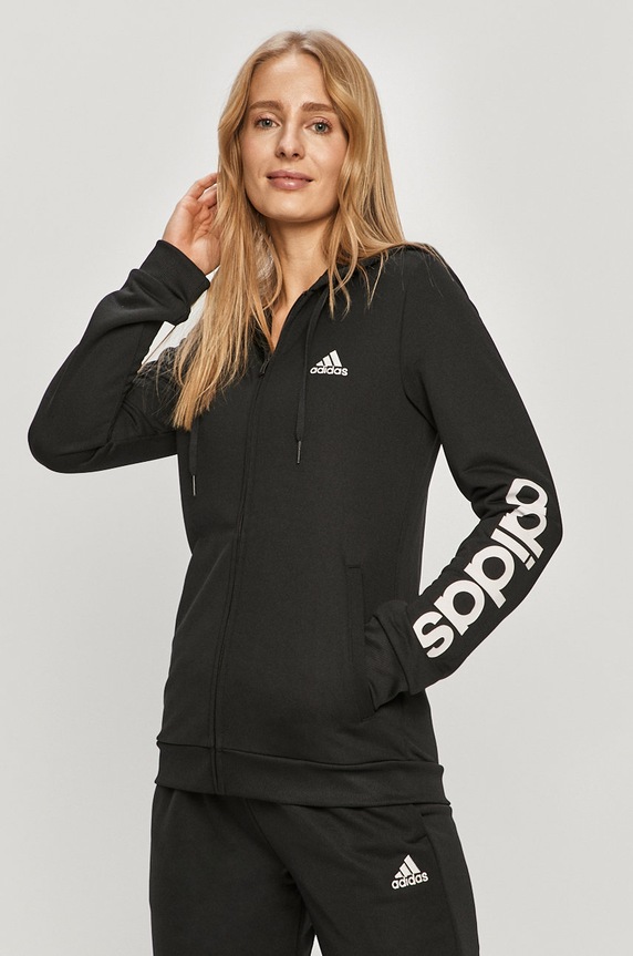 adidas - Dres GM5575 GM5575 czarny AW21