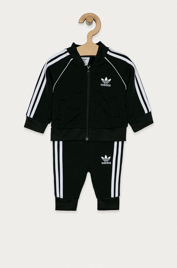 adidas Originals - Gyerek melegítő 62-104 cm GN8441 sima fekete GN8441
