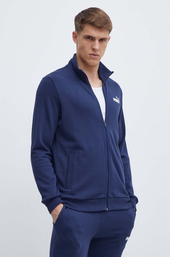 Tepláková souprava Puma 585840 námořnická modř AW24