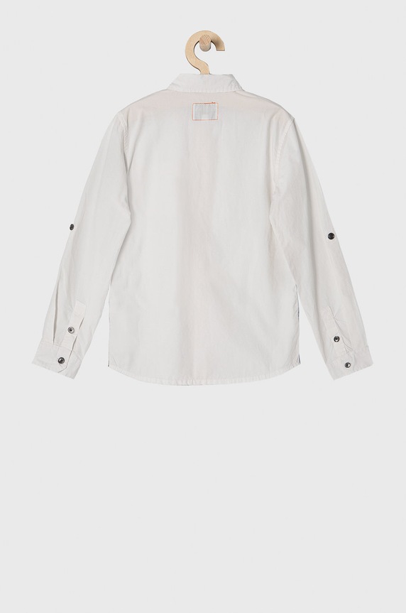 Chłopiec Guess Koszula bawełniana dziecięca L1RH01.WDLI0 biały