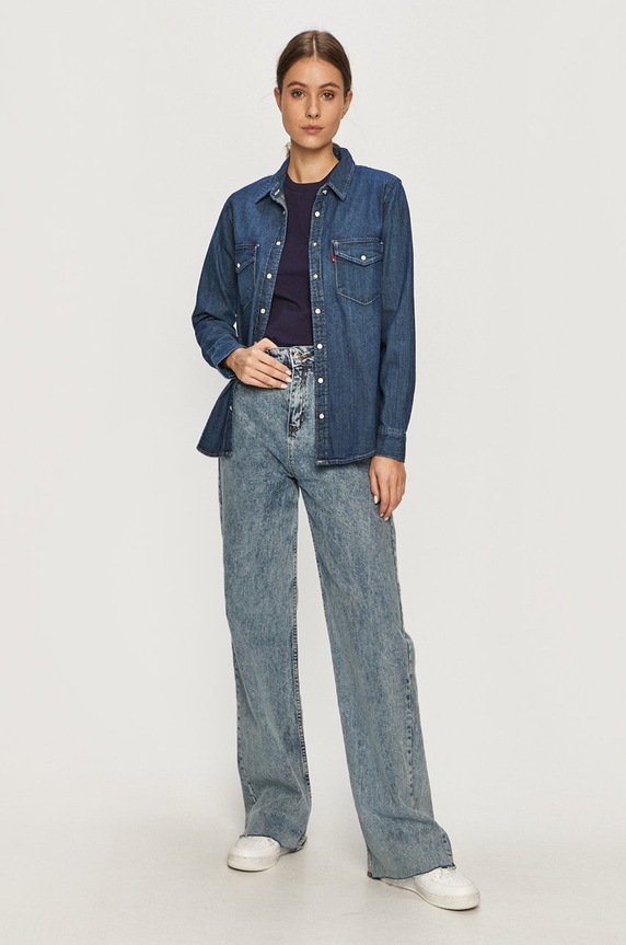 Levi's - Ing pamut sötétkék 16786.0007