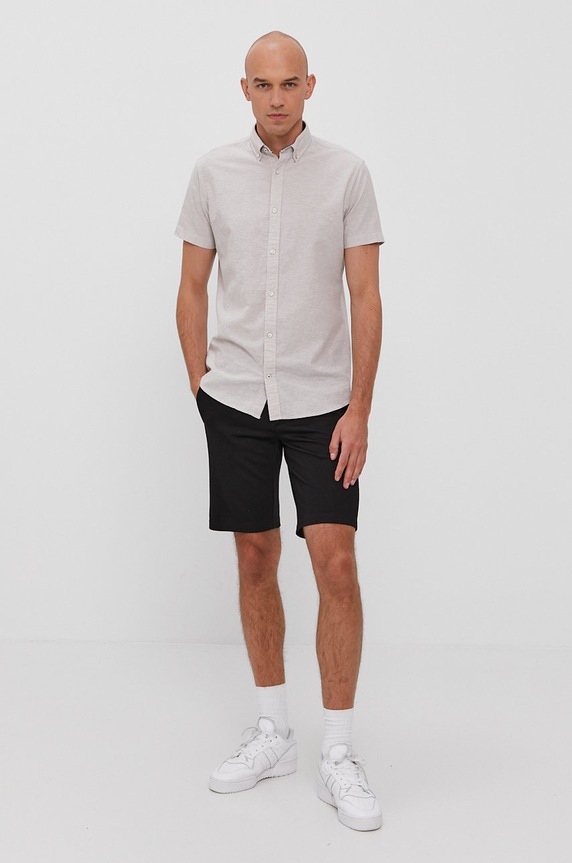 Odzież Jack & Jones - Koszula 12163857 szary