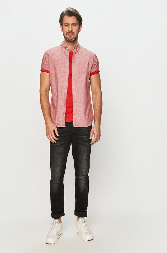 Odjeća Jack & Jones - Košulja 12163857 crvena