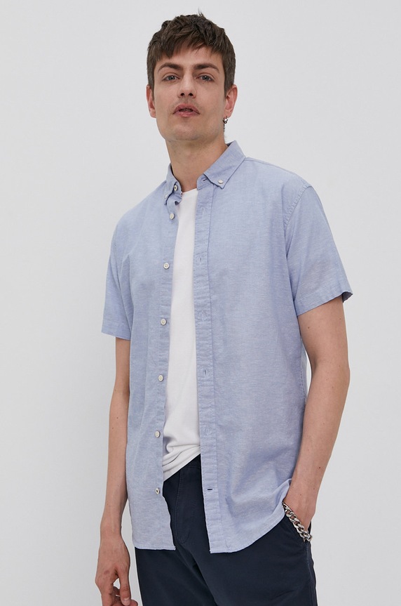 Jack & Jones - Koszula regular fioletowy 12163857