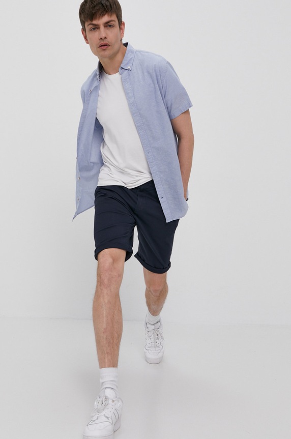 Odzież Jack & Jones - Koszula 12163857 fioletowy