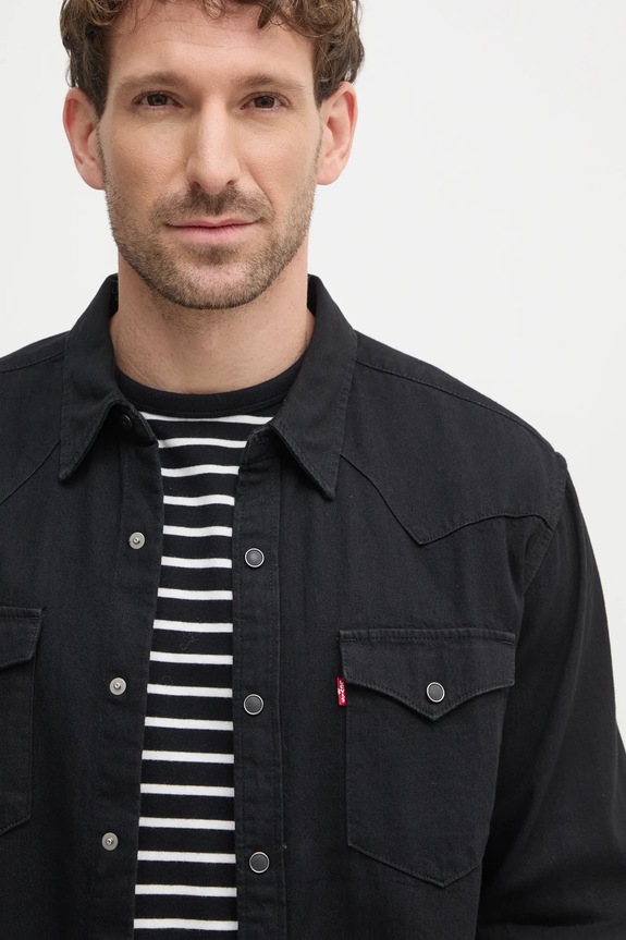 Levi's - Traper košulja crna 85744.0002