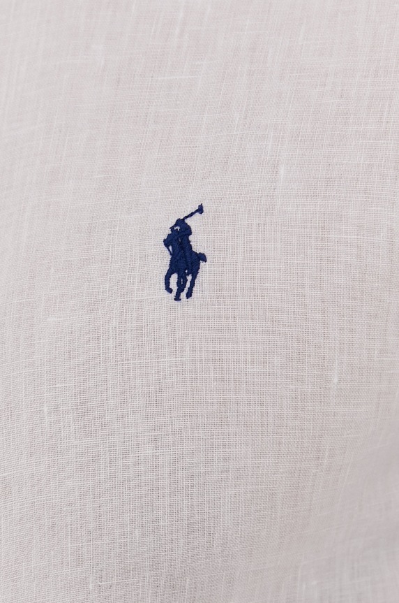 Košeľa Polo Ralph Lauren 710829443002 biela SS21