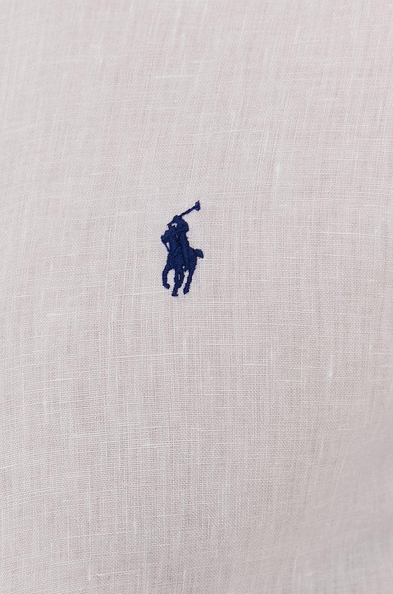 Košeľa Polo Ralph Lauren 710829443002 biela SS21