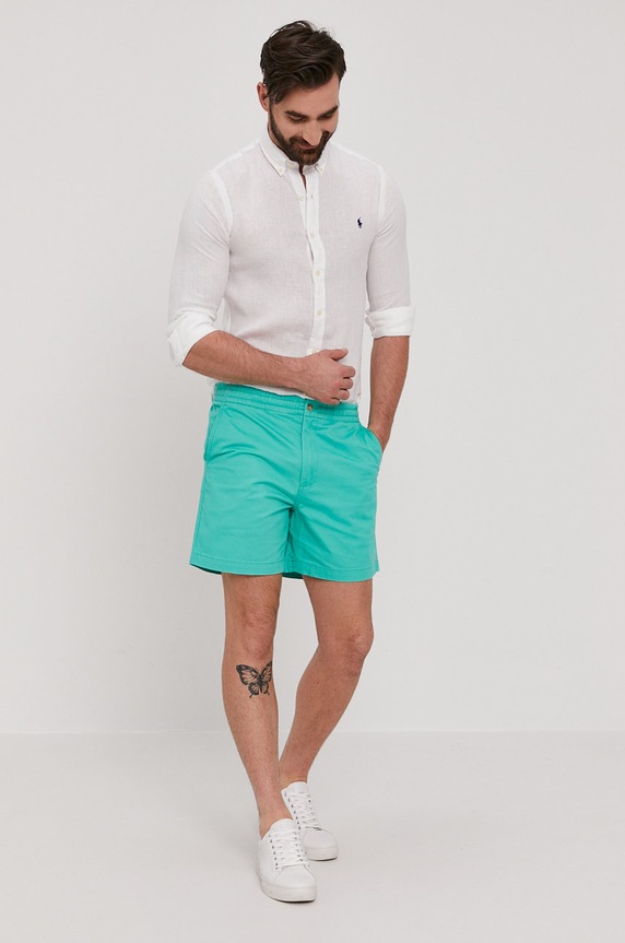 Oblečenie Košeľa Polo Ralph Lauren 710829443002 biela