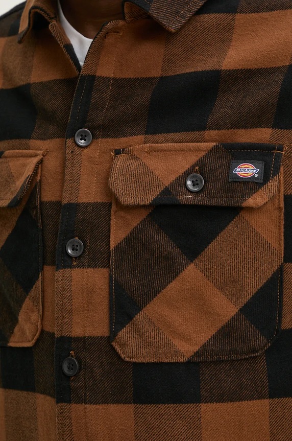 Сорочка Dickies DK0A4XDZBLK коричневий SS26