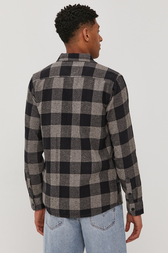 Pamučna košulja Dickies DK0A4XDZGYM siva SS21
