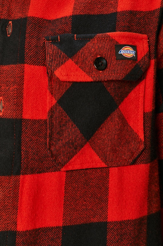 Košeľa Dickies DK0A4XDZRDX červená SS26