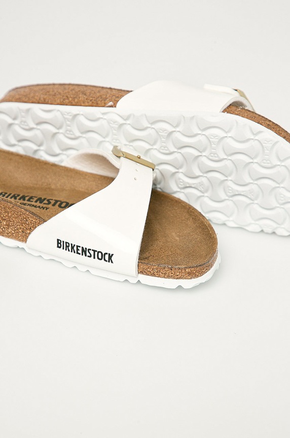 Boty Pantofle Birkenstock Madrid 1005310 bílá