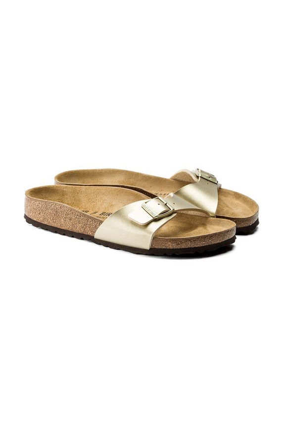 Παντόφλες Birkenstock Madrid χρυσαφί 1016107
