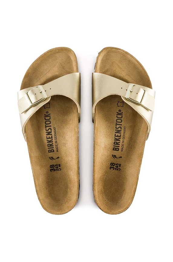 Παντόφλες Birkenstock Madrid 1016107 χρυσαφί