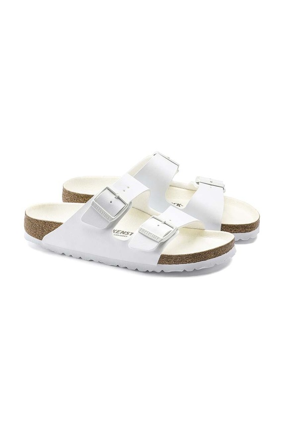 Birkenstock klapki Arizona biały 1019046