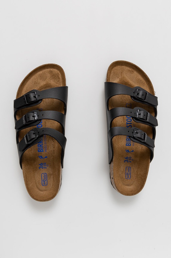Παντόφλες Birkenstock Florida SFB 53013 μαύρο