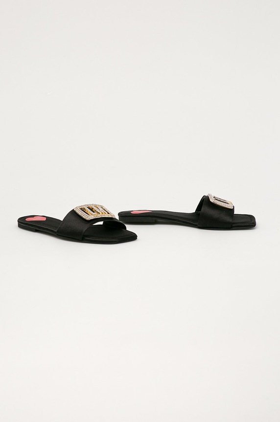 Love Moschino Klapki JA28231C0CJI0000 czarny SS21