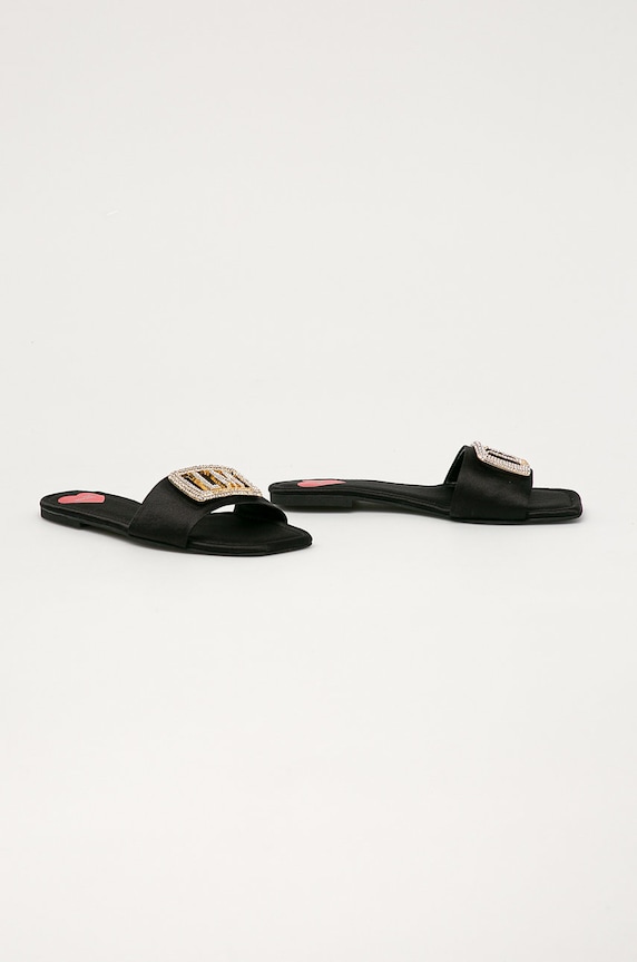 Love Moschino Klapki JA28231C0CJI0000 czarny SS21