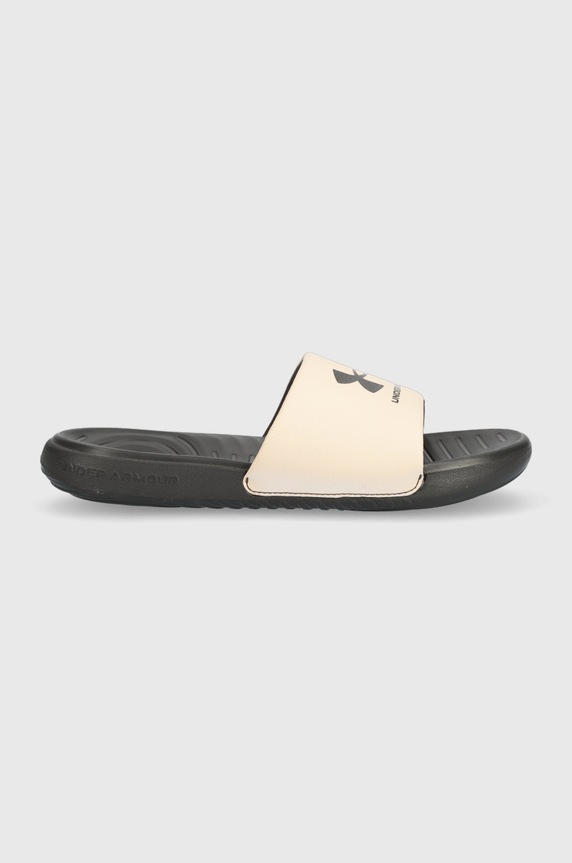 Under Armour klapki syntetyczny beżowy 3023772