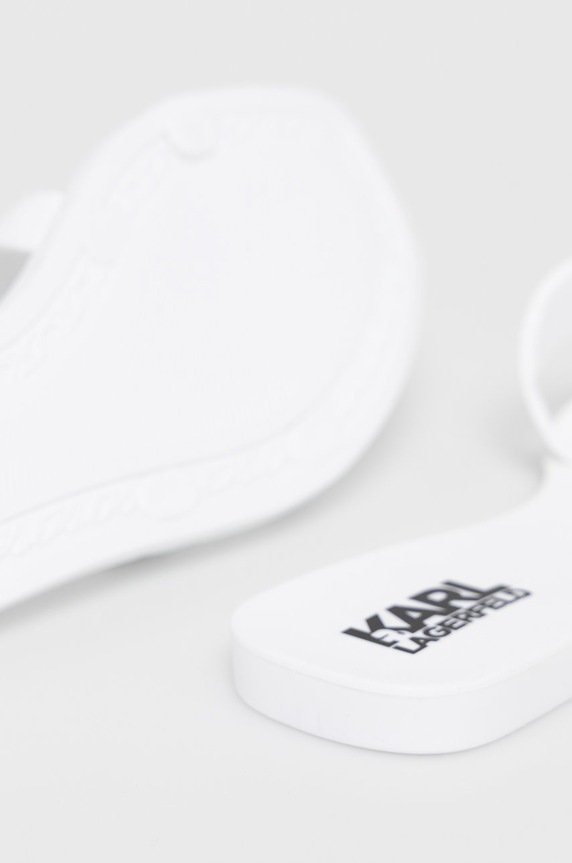 Cipők Karl Lagerfeld papucs KL80008.V11 fehér