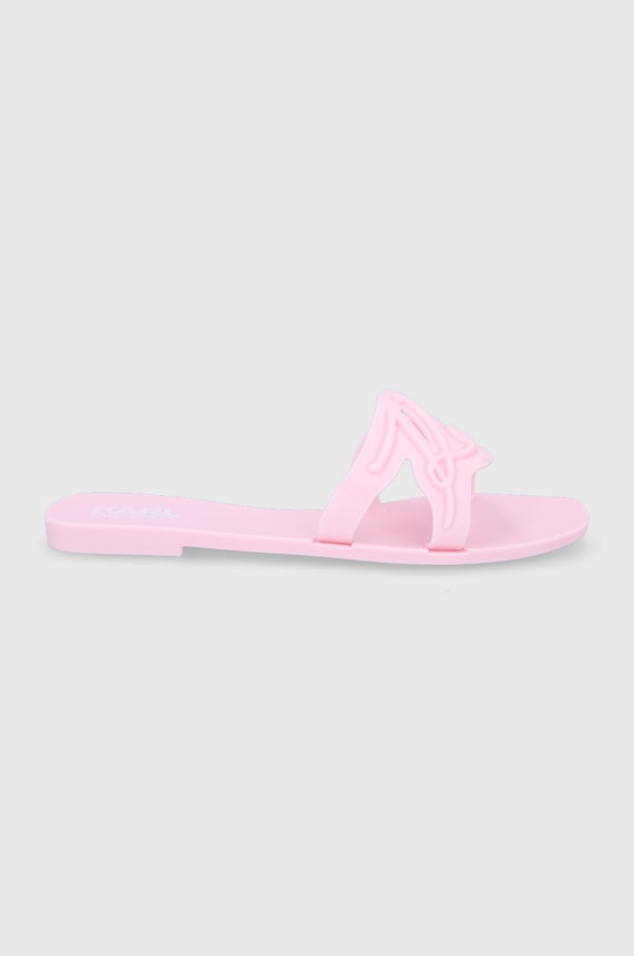 Karl Lagerfeld papucs szintetikus rózsaszín KL80008.VLP