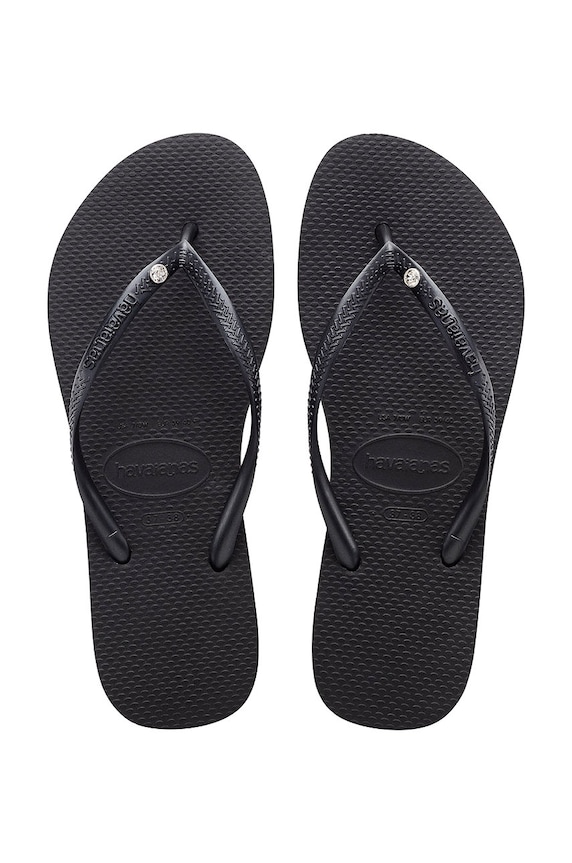 Havaianas flip-flop SLIM CRYSTAL SW II szintetikus fekete 4145651.0090P