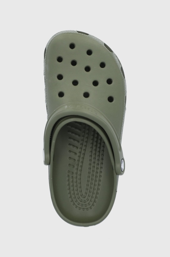 Crocs papucs Classic zöld CROCS.CLASSIC.10001.