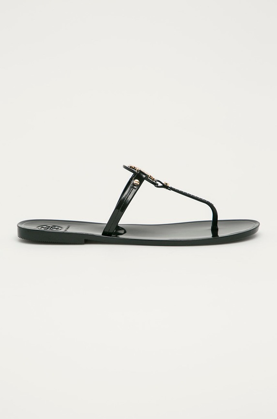 Tory Burch - Japonki Mini Miller Flat Thong syntetyczny czarny 9296.001.51148678