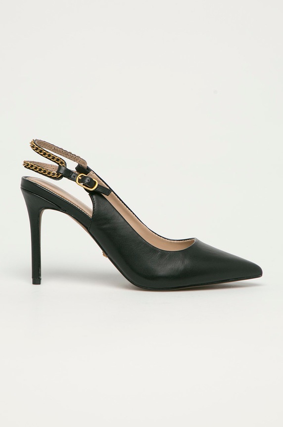 Kožené lodičky Marciano by Guess přírodní kůže černá 1GG9A2.9568Z