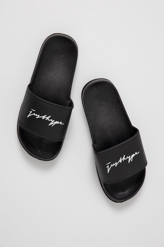 Hype Klapki dziecięce YWF.700 czarny AA00