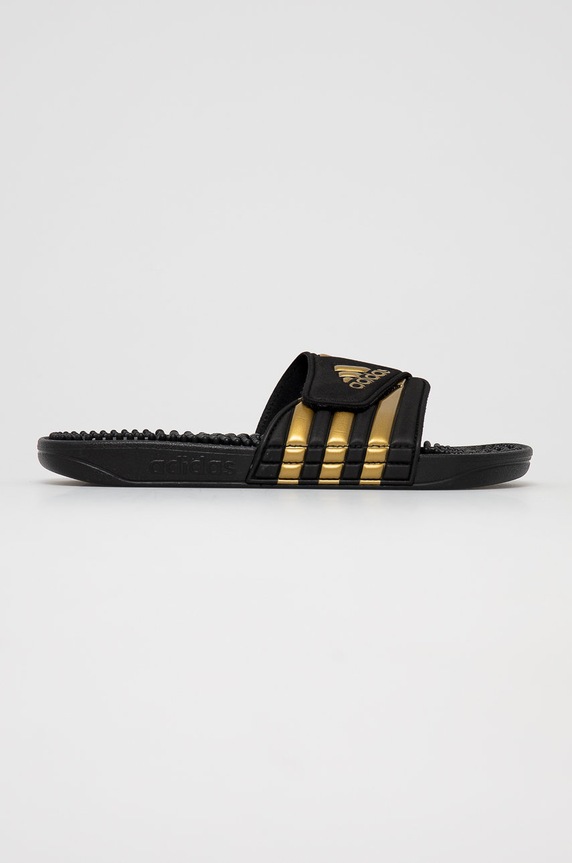 Šľapky adidas EG6517.D Adissage plochý čierna EG6517.D