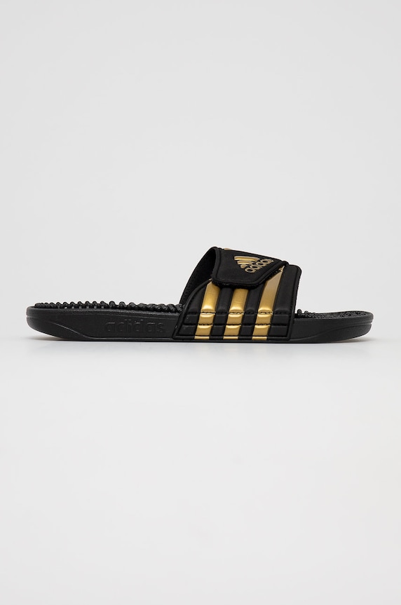 Šľapky adidas EG6517.D Adissage plochý čierna EG6517.D