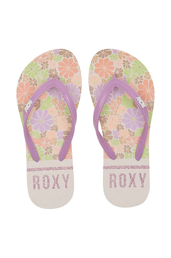 Roxy japonki dziecięce fioletowy ARGL100283
