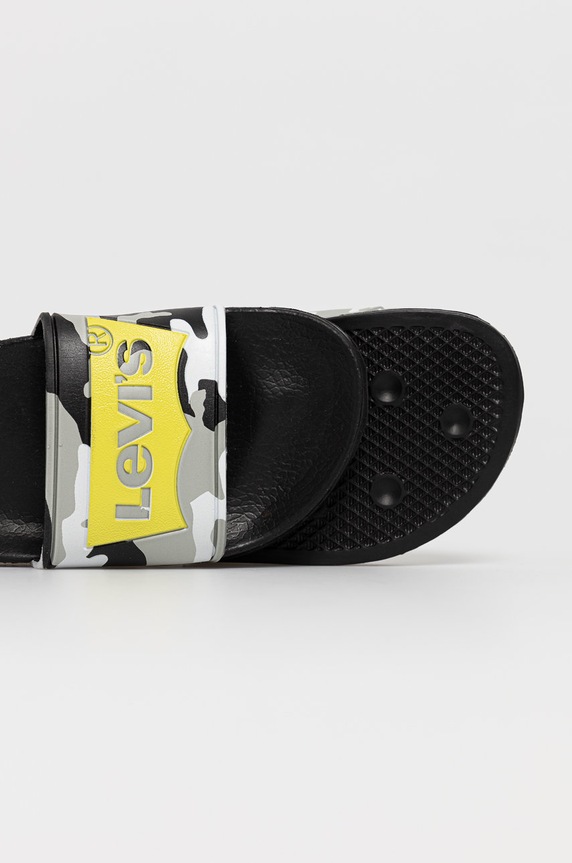 Chlapec Levi's - Detské šľapky VPOL0060SPOOL čierna