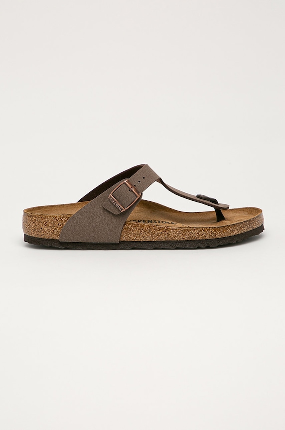 Birkenstock japonki Gizeh Planet friendly brązowy 43751.M