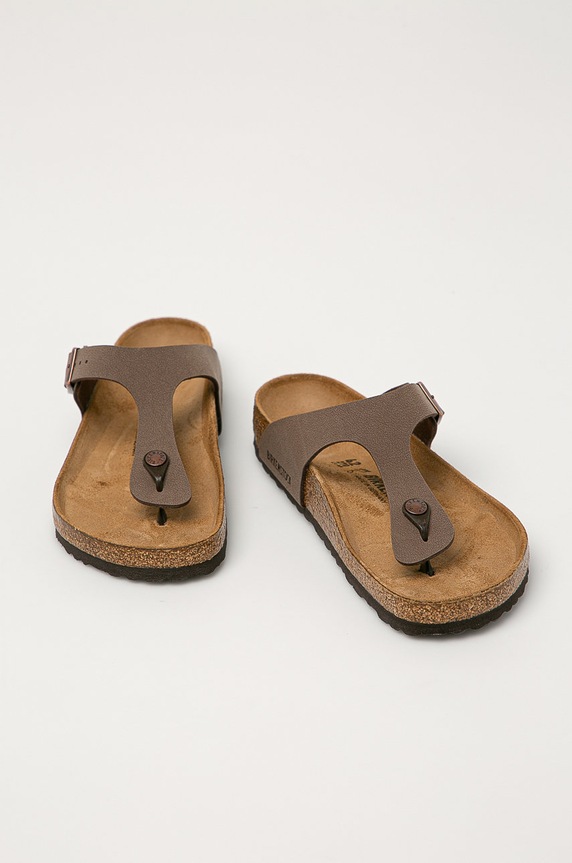 Birkenstock japonki Gizeh 43751.M brązowy SS26