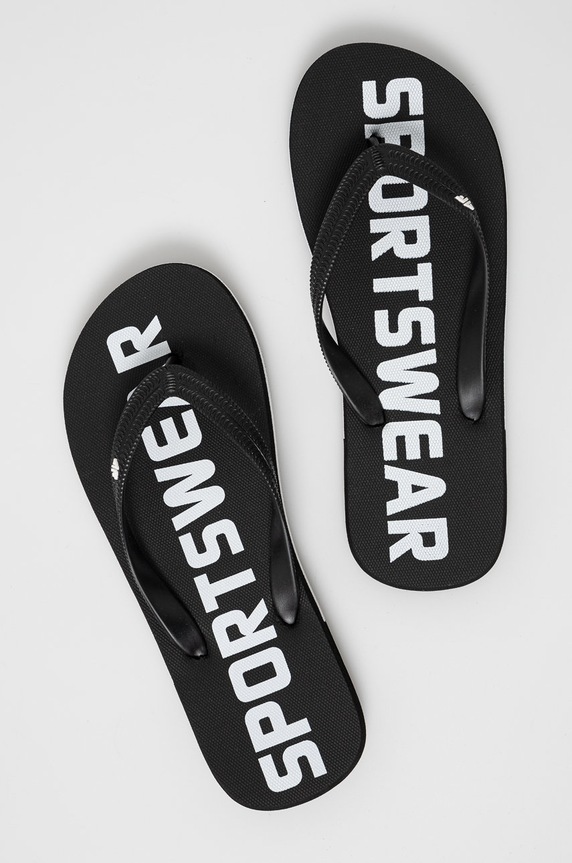 4F Japonki H4L21.KLM006 czarny SS21