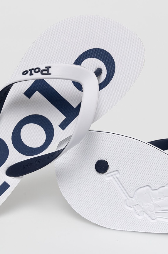 Scarpe Polo Ralph Lauren infradito 816830672002 bianco