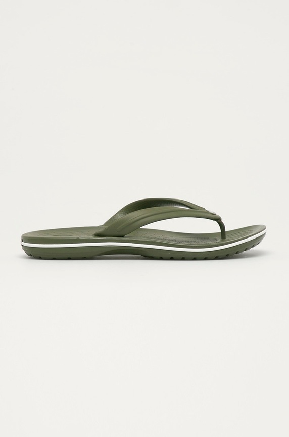 Japanke Crocs Crocband Flip zelena S.CROCBAND.FLIP.11033.M