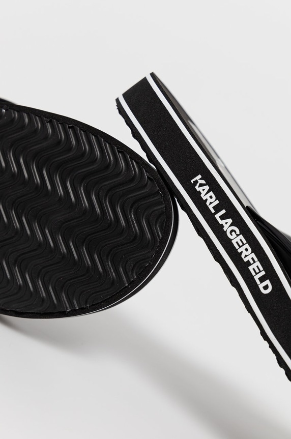 Παπούτσια Σαγιονάρες Karl Lagerfeld KL71005S.V00.KOSTA μαύρο