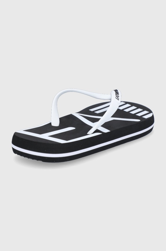 Cipők EA7 Emporio Armani flip-flop XCQ004.XK196.A120 fekete
