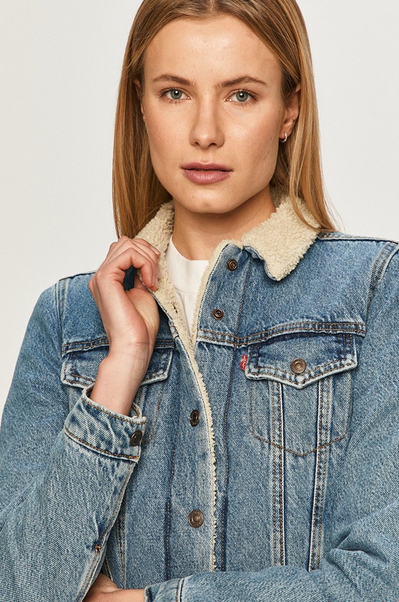 Levi's - Džínová bunda modrá 36136.0000