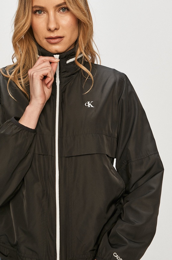 Calvin Klein Jeans - Geaca necaptusit negru J20J215302.4891