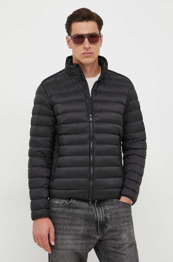 Guess - Kurtka puchowa LIGHT bez kaptura czarny M1RL47.WDQ50